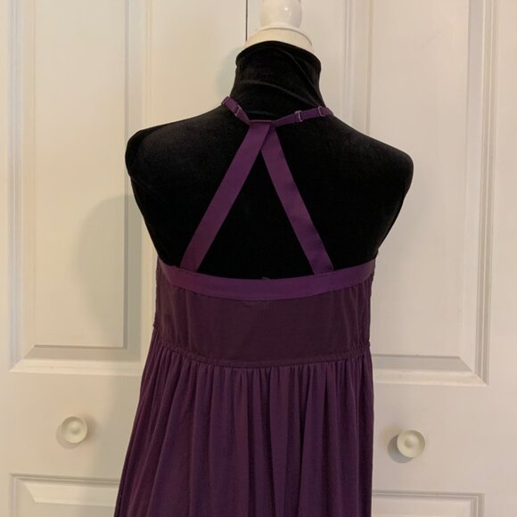 Torrid Purple High Neck Mesh Lace Babydoll Nightgown Torrid 1 US size 1X - Picture 7 of 10